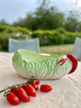 Load image into Gallery viewer, Crown Devon lobster and lettuce salad bowl