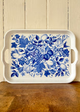 Load image into Gallery viewer, Portmeirion blue and white floral tray by Susan William-Ellis