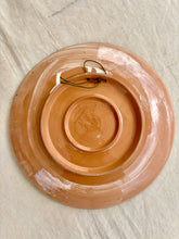 Load image into Gallery viewer, Large Italian sgraffito floral wall plate