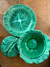 Load image into Gallery viewer, An early Bordallo Pinheiro cabbage ware lidded tureen and plate