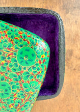 Load image into Gallery viewer, Large cushion-style papier mache decorated box