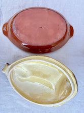 Load image into Gallery viewer, Spanish terracotta hand-thrown and hand painted duck tureen