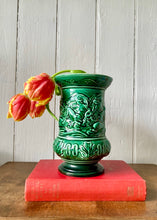 Load image into Gallery viewer, Green Sylvac large Rhapsody vase style 4554