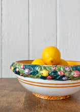 Load image into Gallery viewer, Italian majolica fruity bowl