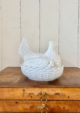 Load image into Gallery viewer, White Portmeirion china chicken egg holder