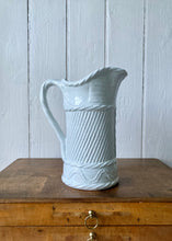 Load image into Gallery viewer, Large white glazed Portmeirion commemorative jug or pitcher