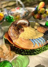 Load image into Gallery viewer, Spanish terracotta hand-thrown and hand painted duck tureen