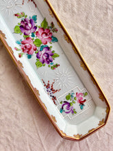 Load image into Gallery viewer, Victorian hand-painted porcelain trinket dish