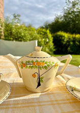 Load image into Gallery viewer, Tea pot and pair of cups and saucers by Crown Ducal