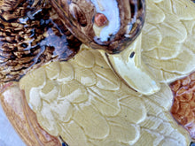 Load image into Gallery viewer, Spanish terracotta hand-thrown and hand painted duck tureen