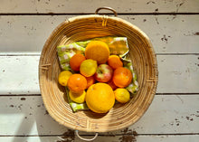 Load image into Gallery viewer, Large sculptural handmade seagrass bowl