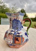 Load image into Gallery viewer, Antique Mason's Ironstone Hydra Imari style china jug