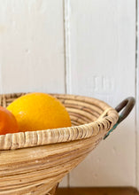 Load image into Gallery viewer, Large sculptural handmade seagrass bowl