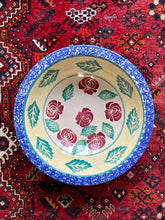 Load image into Gallery viewer, Large Portuguese decorative serving bowl