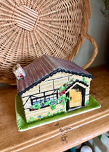 Load image into Gallery viewer, English country cottage butter dish or cheese cloche