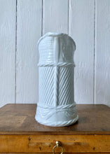 Load image into Gallery viewer, Large white glazed Portmeirion commemorative jug or pitcher