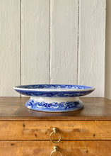 Load image into Gallery viewer, Antique Victorian early transfer ware cake plate