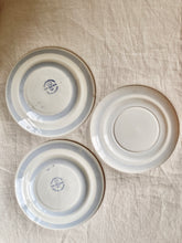 Load image into Gallery viewer, Blue and white striped side plates