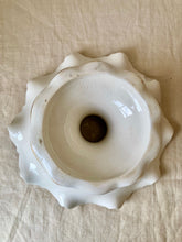 Load image into Gallery viewer, Blush pedestal cake stand with pink roses