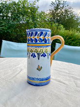 Load image into Gallery viewer, Tall Spanish Talavera hand painted jug