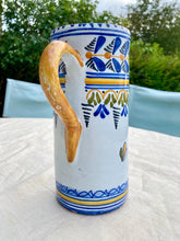 Load image into Gallery viewer, Tall Spanish Talavera hand painted jug