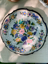 Load image into Gallery viewer, Large vintage floral Italian serving dish or platter