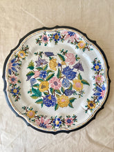 Load image into Gallery viewer, Large vintage floral Italian serving dish or platter