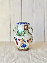 Load image into Gallery viewer, Italian putti vase with double handles