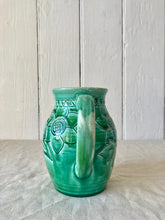 Load image into Gallery viewer, Green early 20th century handmade jug