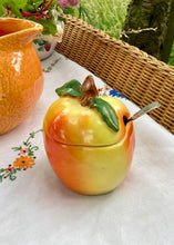 Load image into Gallery viewer, Majolica apple pot with lid
