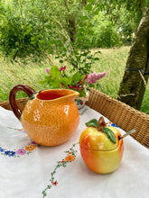 Load image into Gallery viewer, Majolica apple pot with lid
