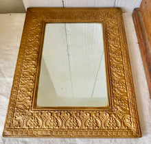 Load image into Gallery viewer, Decorative gilt framed mirror