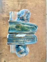 Load image into Gallery viewer, A rare pair of bronzed plaster bookends
