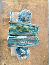 Load image into Gallery viewer, A rare pair of antique bronzed plaster bookends
