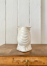 Load image into Gallery viewer, Beswick Nautilus Shell Art Deco creamy white vase

