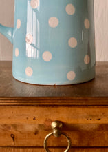 Load image into Gallery viewer, Vintage Laura Ashley Home pastel blue polka dot jug
