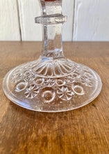 Load image into Gallery viewer, Pressed glass cake stand