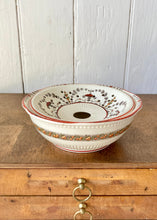 Load image into Gallery viewer, 19th century antique drainer dish and bowl