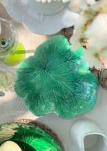 Load image into Gallery viewer, Antique Wedgwood green leaf dish