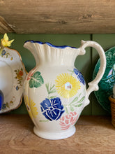 Load image into Gallery viewer, Clay Craft sponge ware floral jug, Stoke-on-Trent
