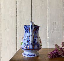 Load image into Gallery viewer, Victorian Sunderland Pottery Flo Blue Antique 'Epsom Cup' Jug