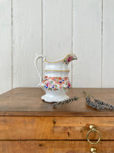 Load image into Gallery viewer, Victorian style small floral jug