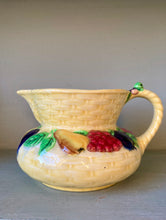Load image into Gallery viewer, Carlton Ware pale yellow fruity jug