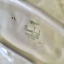 Load image into Gallery viewer, Brentleigh Ware leaf and floral dish in pale yellow