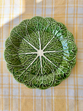 Load image into Gallery viewer, Green cabbage ware plate
