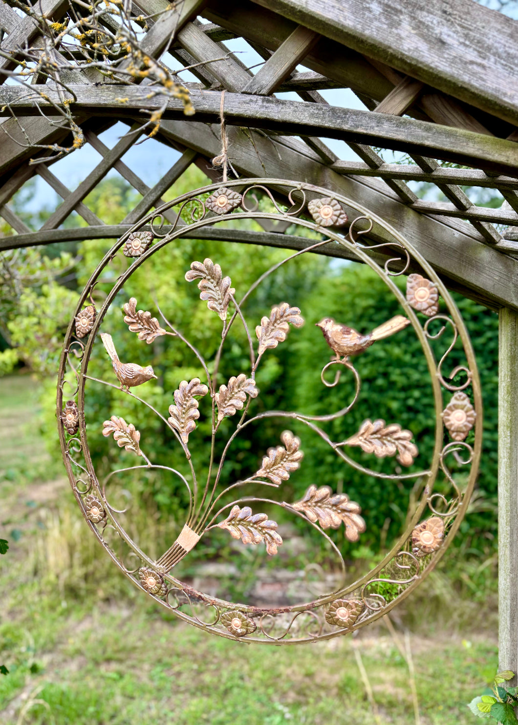 Vintage garden art...