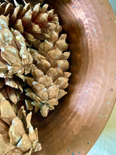 Load image into Gallery viewer, Large hammered copper bowl
