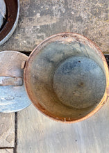 Load image into Gallery viewer, Eltex vintage galvanised steel poultry drinkers / garden planters
