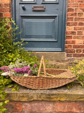 Load image into Gallery viewer, Vintage wicker flower basket
