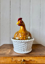 Load image into Gallery viewer, Large chicken on basket egg tidy
